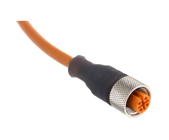 63-7384-50 Belden RKT Series M12 Cable Mount Connector, 4 contacts Plug RKT4-07/5