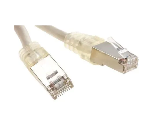 63-7495-06 Decelect Forgos Grey Cat5 Cable F/UTP, 4m Male RJ45/Male RJ45 CR503B4