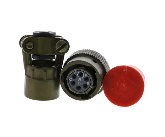 63-7382-31 Souriau 851 Series, 6 Way Cable Mount MIL Spec Circular Connector Plug, Socket Contacts,Shell Size 10, Bayonet 85106EC106S50