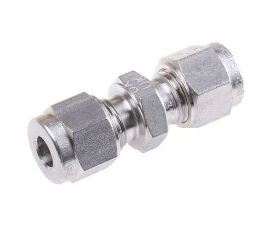 63-7539-75 S/steel tube to tube union,6mm OD SCM6-316