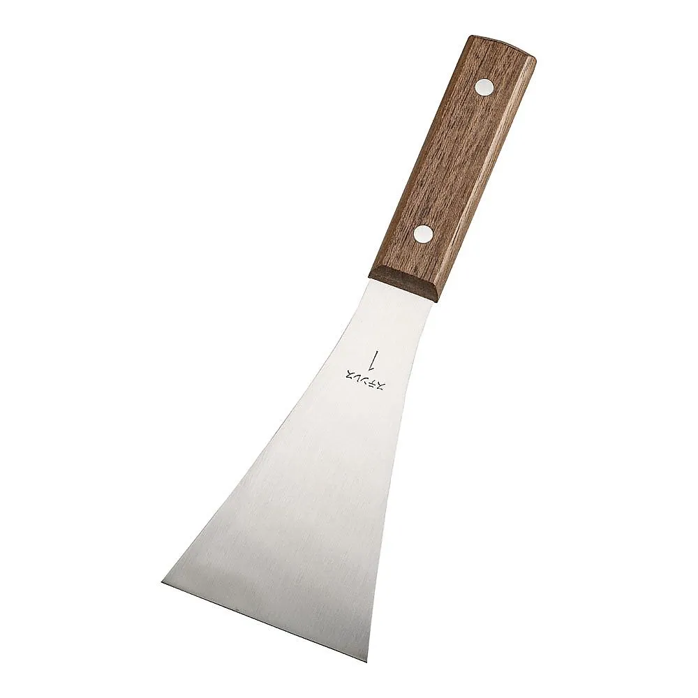 62-6544-77 Wooden Handle Triangle Spatula Small WSV05003