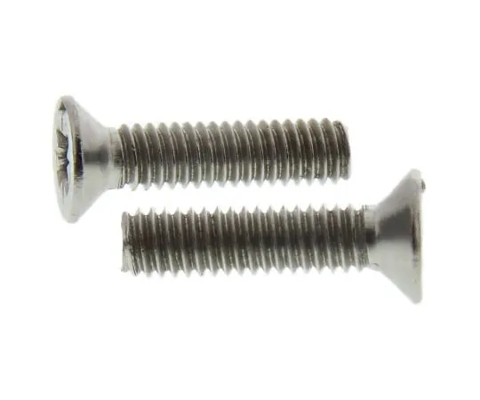 63-7380-81 RS Pro, M4 Countersunk Head, 16mm Stainless Steel Pozidriv A4 3160.7 158-3629