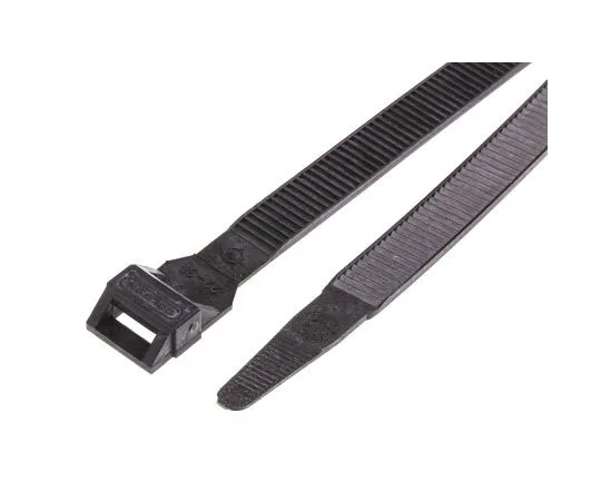 63-7473-89 Legrand, Colson Series Black PA 12 Cable Tie, 123mm x 9 mm 0 319 10
