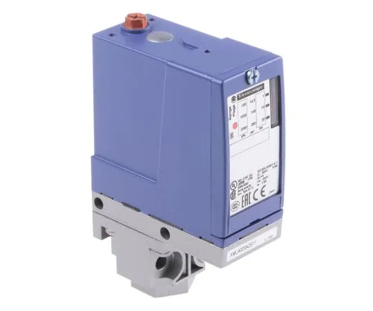 63-7480-65 Telemecanique Sensors Differential for Air, Fresh Water, Hydraulic Fluid, Sea Water Pressure Sensor, 20bar Max Pressure XMLA020A2S11