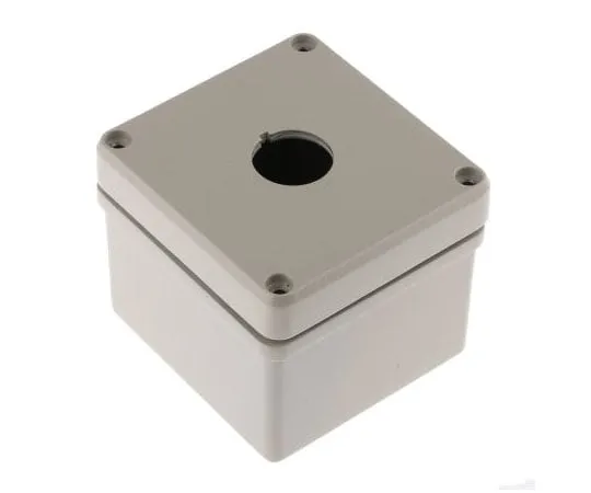 63-7479-69 Eaton M22 Push Button Enclosure, 1 Hole RAL7032, 22mm Diameter Aluminium I1M-SAL