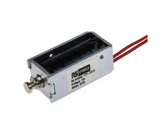 63-7406-82 Pull Action DC D-Frame Solenoid, 12 V 177-0115