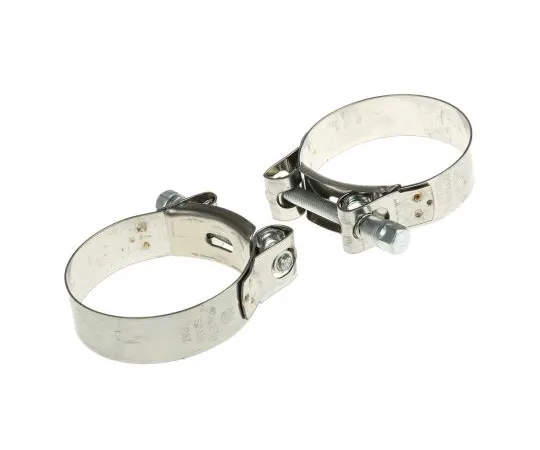 63-7457-67 RS PRO Stainless Steel, Zinc-Plated Steel (Bolt) Bolt Drive, 20mm Band Width, 59mm - 63mm Inside Diameter 265-0225