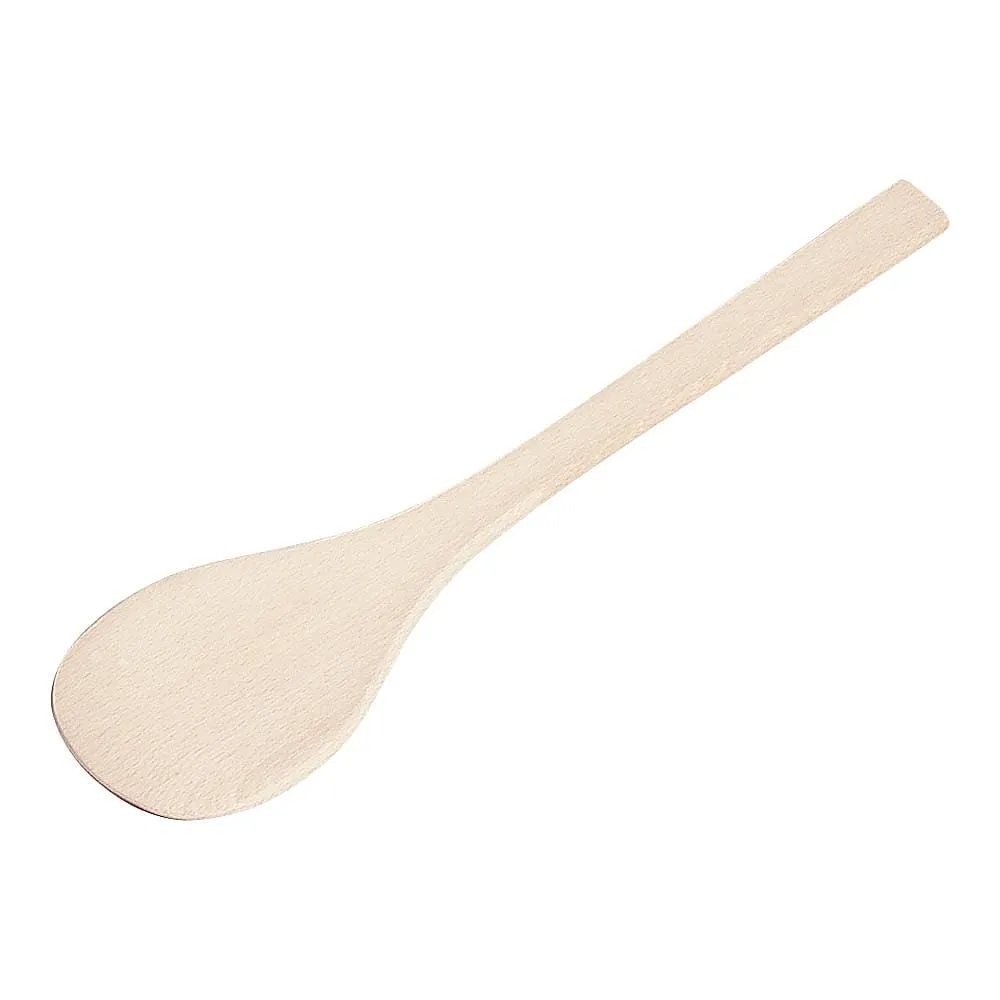 62-6383-10 Wooden round spatel (beech) 51 cm