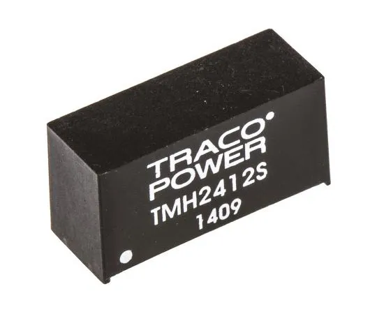 63-7485-80 TRACOPOWER TMH 2W Isolated DC-DC Converter Through Hole, Voltage in 21.6 → 26.4 V dc, Voltage out 12V dc TMH 2412S
