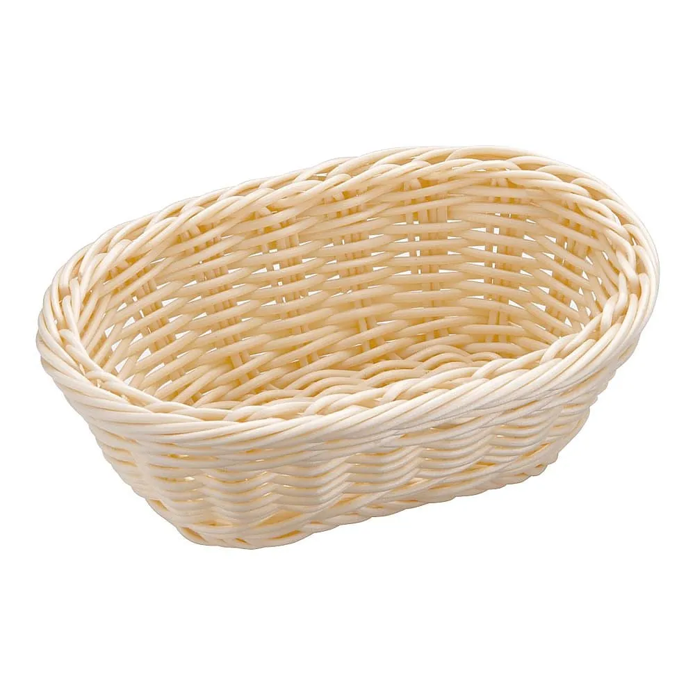 62-6581-88 Resin basket small size white 91-067A