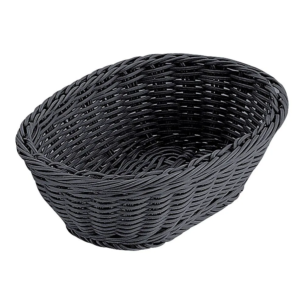 62-6403-45 PP Small Size Basket Black 24 Type OV-133-BK