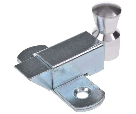 63-7529-32 Pinet Steel Padlockable Zinc Plated Door Bolt, 73 x 70mm 16-A-3631