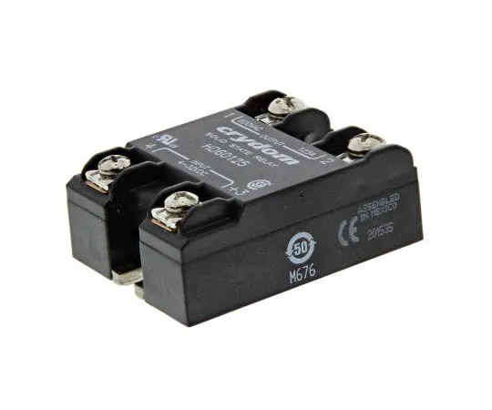 63-7471-51 Sensata / Crydom 125 A Solid State Relay, Zero Cross, Panel Mount, SCR, 660 V Maximum Load HD60125