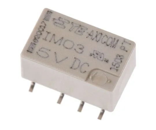 63-7536-28 TE ConnectivityIM DPDT Non-Latching Relay PCB Mount, 5V dc Coil, 2A IM03GR