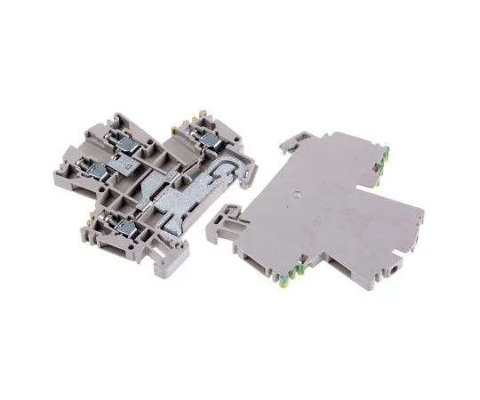 63-7439-59　Weidmuller 4 Way WDK 2.5DU-PE Double Deck Earth Terminal Block, Screw Down 22 → 12 AWG　1036400000