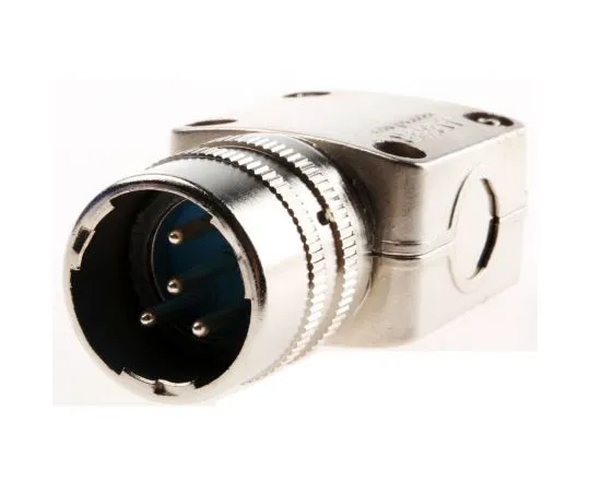 63-7483-50 Jaeger 5326 Series, 4 Way Cable Mount MIL Spec Circular Connector Plug, Pin Contacts,Shell Size 2, Quick Connect 5326 540 06