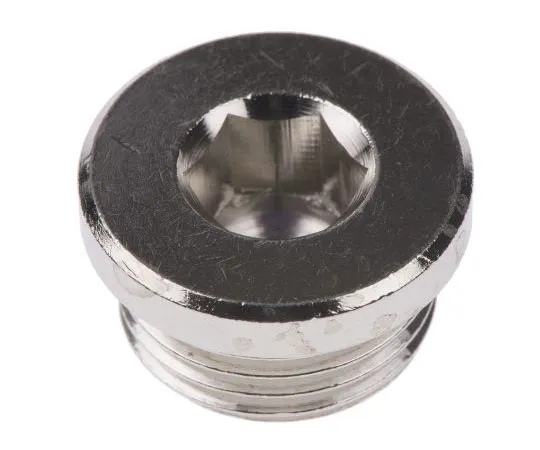 63-7510-96 Legris Brass G 1/2 Corrosion Resistant Plug 0919 00 21