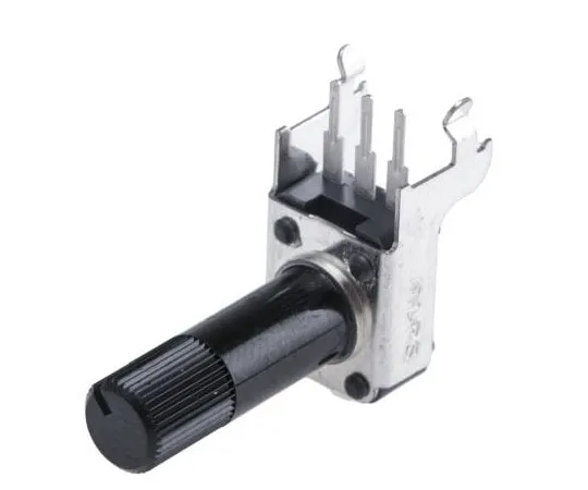 63-7456-98 Alps Rotary Carbon Film Potentiometer with a 6 mm Dia. Shaft, 10kΩ, ±20%, 0.05W, Logarithmic RK09K1110A2Y RK09K1110A2Y