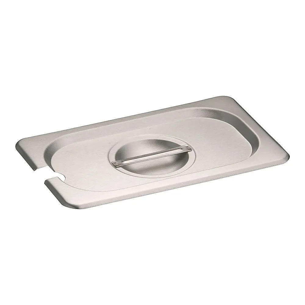 62-6360-60 KINGO Stainless Steel Hotel Pan Cut Handle Cover 1/4 14025LNC