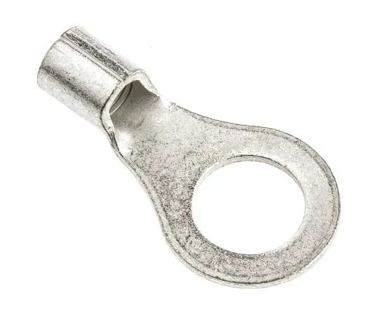 63-7433-69 TE Connectivity SOLISTRAND Series Uninsulated Crimp Ring Terminal, M8 Stud Size, 2.6mm² to 6.6mm² Wire Size 33459