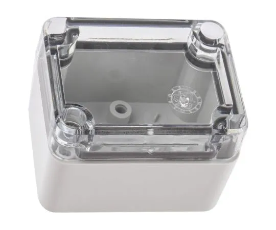 63-7430-92 Fibox Polycarbonate Enclosure, IP66, IP67, 65 x 50 x 45mm PCT 050705 ENCLOSURE