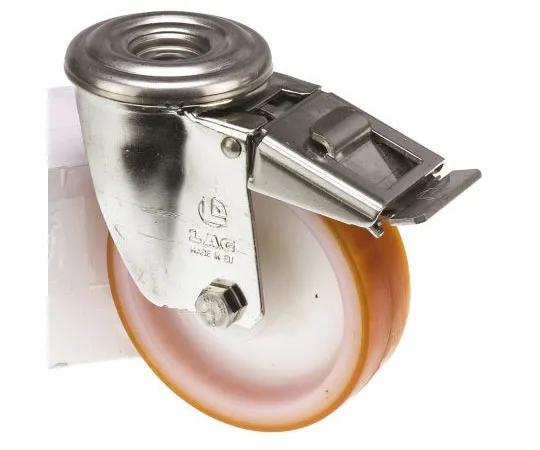 63-7434-77 LAG Stem Swivel Castors 21230 FR HB, 150kg, PUR tyres 21230 FR HB