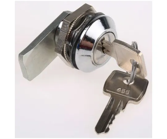 63-7518-56 Euro-Locks a Lowe & Fletcher group ******* Panel to Tongue Depth 16mm Zamak Chrome Plated Camlock, Key to unlock F328-03-2 (455E)