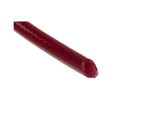 63-7496-34 RS PRO PVC Flexible Tubing, Red, 11.5mm External Diameter, 25m Long, Reinforced, 28mm B*** Radius, Applications Various 339-6118