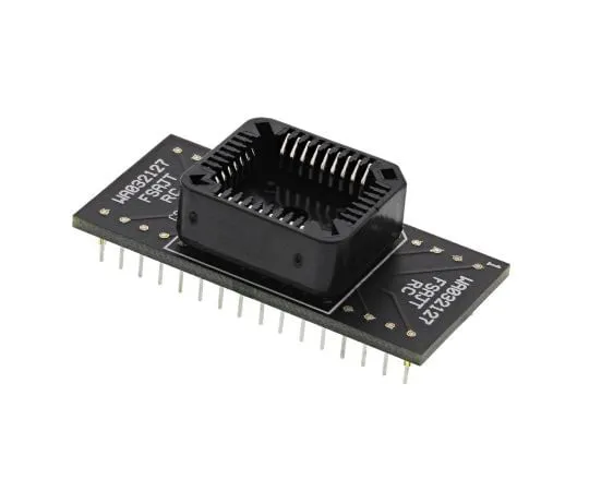 63-7437-02 Winslow Straight Through Hole Mount 1.27 mm, 2.54 mm Pitch IC Socket Adapter, 32 Pin Female PLCC to 32 Pin Male DIP WA032127FSAJTRC