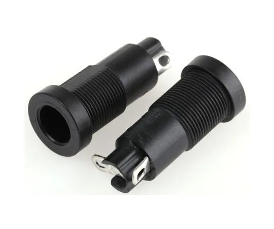 63-7500-05 Schurter FEF Series 10A Slotted Cap Panel Mount F*** Holder for 5 x 20mm F***, PC2, IP40 31.1081