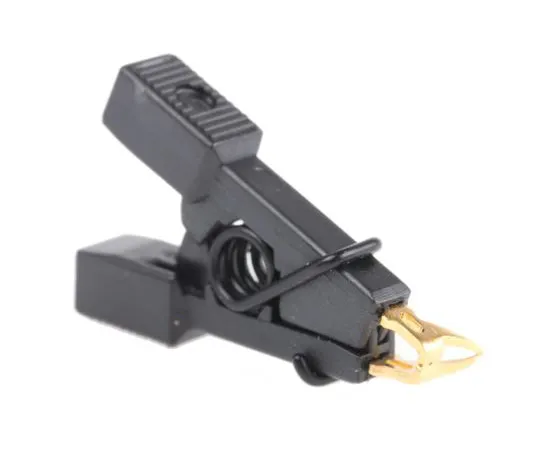63-7438-93 Hirschmann Test & Measurement Black Mini Test Clip 972416100