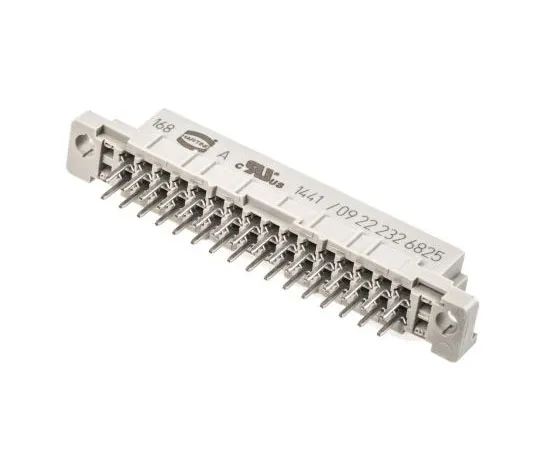 63-7360-27 Harting 32 Way 2.54mm Pitch, Type 2B Class C2, 2 Row, Straight DIN 41612 Connector, Socket 9222326825
