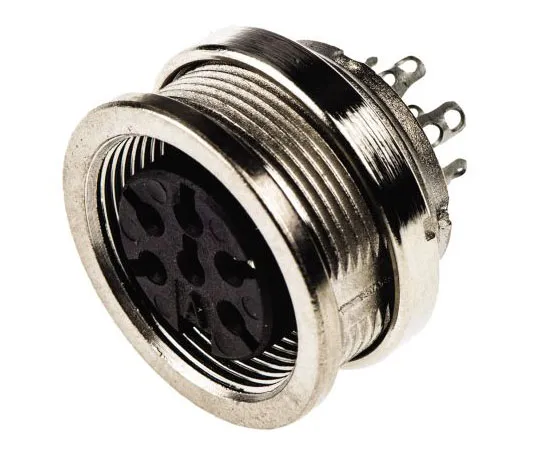 63-7380-31 Amphenol C 091 D Series, 6 Pole Din Socket Socket, 5A, 300 V ac/dc IP67 C091-31N006-1002