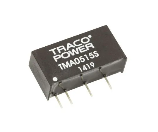 63-7415-63 TRACOPOWER TMA 1W Isolated DC-DC Converter Through Hole, Voltage in 4.5 → 5.5 V dc, Voltage out 15V dc TMA 0515S