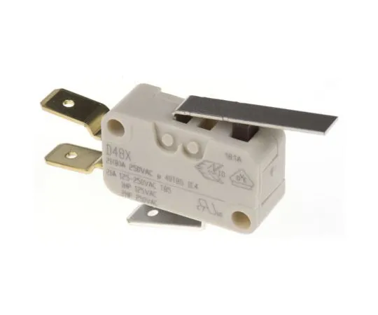 63-7381-76 SPDT-NO/NC Short Lever Microswitch, 21 A @ 250 V ac D489-V3LD
