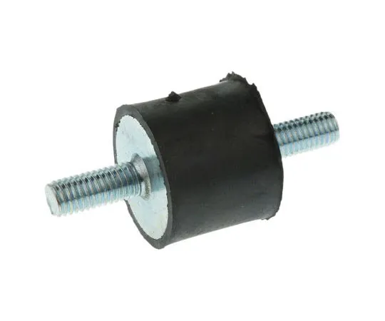 63-7440-56 FIBET 3025VV20-60 65mm Shock Mount M8 30mm Diameter 69kg Compression Load 5mm, Male to Male Natural Rubber 3025VV20-60