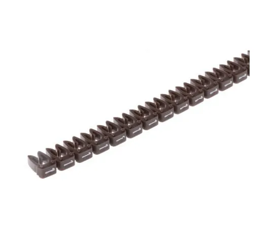 63-7478-10 Legrand Clip On Cable Marker, Pre-printed 1 Brown 2.8 → 3.8mm Dia. Range 0 382 21