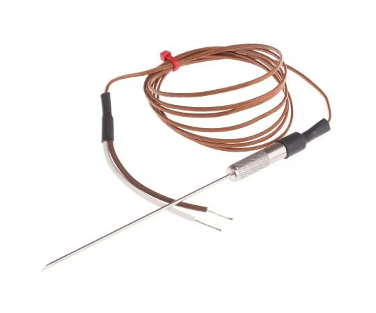 63-7430-21 RS PRO Type T Thermocouple Stainless Steel probe 1.6mm Diameter, -100°C → +250°C 219-4674