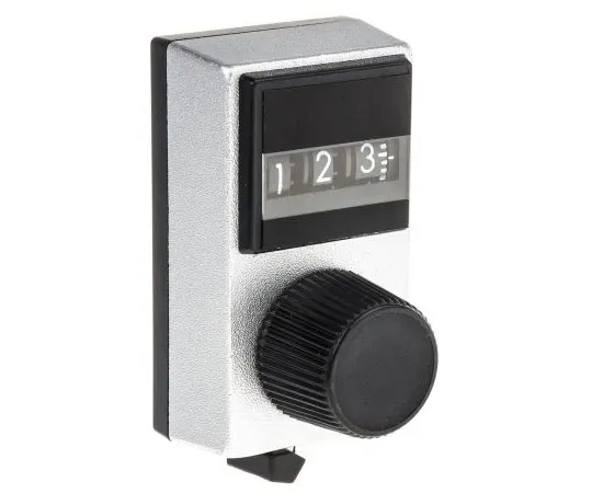 63-7360-63 Vishay Potentiometer Knob, Dial Type, 17.7mm Knob Diameter, Black, 6.35mm Shaft 15A31B010