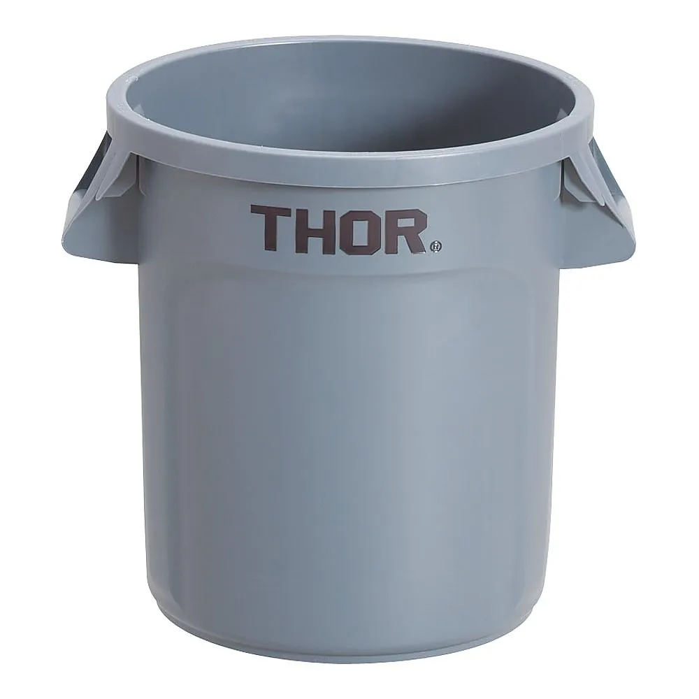 62-6615-19 Trust Round Container 38 L Gray 1011