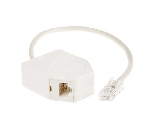 63-7495-10 Decelect Forgos Cat5e RJ45 Female, RJ45 Male Splitter, 3 Port DBF8812