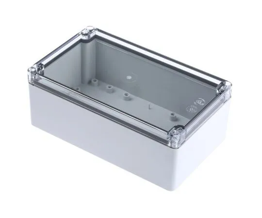 63-7430-93 Fibox Polycarbonate Enclosure, IP66, IP67, 200 x 120 x 75mm PCT 122008 ENCLOSURE