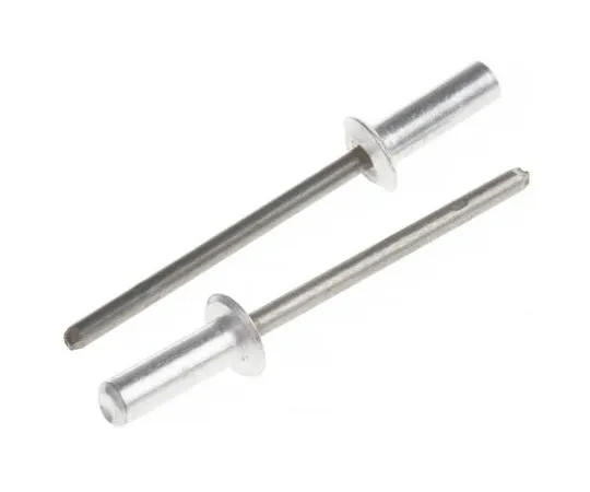 63-7502-48 12.5mm Plain Aluminium Alloy Blind Rivet, 4mm diameter, 6.4 → 7.9 mm Thickness AD510SB