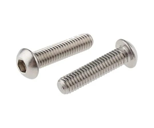 63-7438-04 RS PRO M6 x 25mm Hex Socket Button Screw Plain Stainless Steel 232-8300