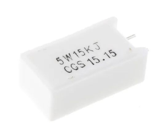 63-7419-50 TE Connectivity 15kΩ 5W Metal Film Fixed Resistor ±5% ±300ppm/°C SQMR515KJ