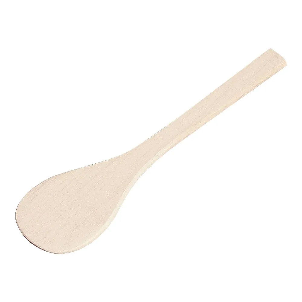 62-6383-08 Wooden round spatel (beech) 45 cm
