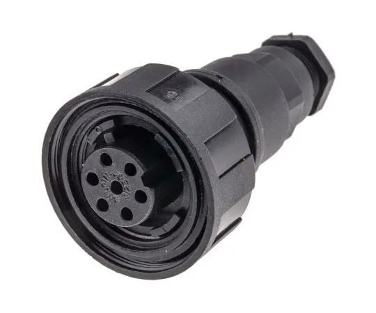 63-7461-41 Bulgin Standard Buccaneer Series Cable Mount Connector, 7 contacts Socket PX0745/S