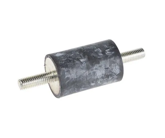 63-7392-27 RS PRO 45mm Shock Mount M8 30mm Diameter 40kg Compression Load, Male to Male Natural Rubber 171-2578