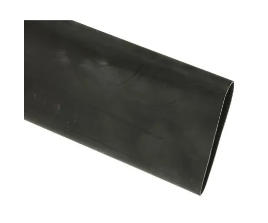 63-7425-30 RS Black Halogen Free Heat Shrink Tubing 38.1mm Sleeve Dia. x 1.2m Length 2:1 Ratio 211-6292