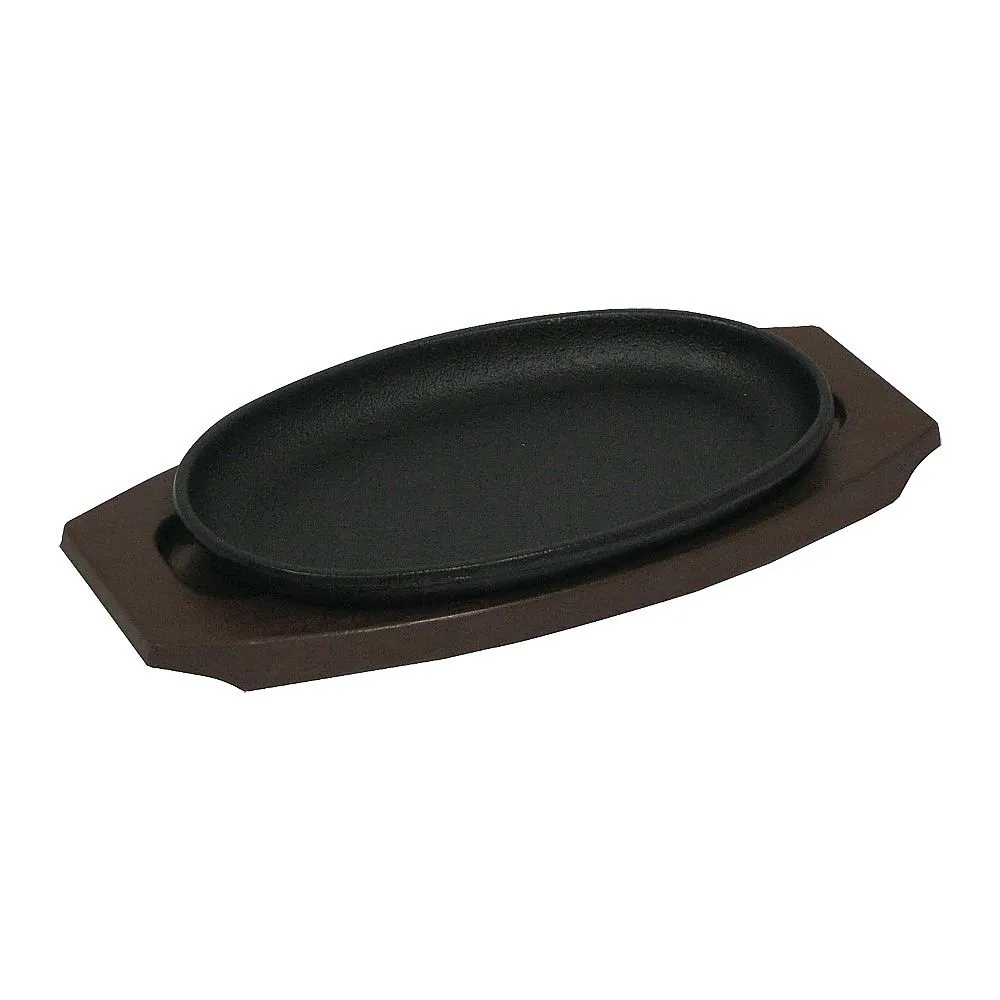 62-6731-76 Tokiwa Resin Base Steak Plate Small Size Set